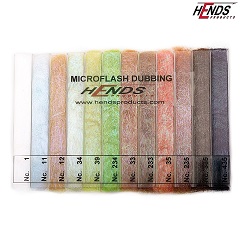 Hends Microflash Dubbing Box 12 farieb, Tmav