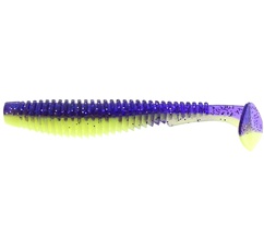 Nástraha U-Shad 4" FishUP, Violet/Lime Nástraha U-Shad 4" FishUP, Violet/Lime