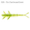 Nstraha Flit 4" FishUP, Flo Chartreuse/Green