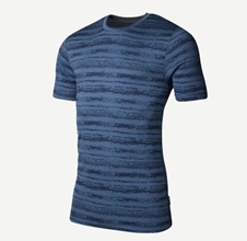 Tričko pánske Moira Modal, tm.denim-modrá pruhy Tričko pánske Moira Modal, tm.denim-modrá pruhy