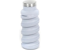 Skladacia silikonová fľaša QUE 600ml, cloudy grey Skladacia silikonová fľaša QUE 600ml, cloudy grey