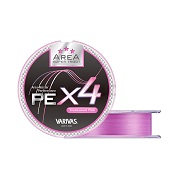 Varivas Super Trout Area PE X4 75m #0.3 6.7lb, Tournament Pink